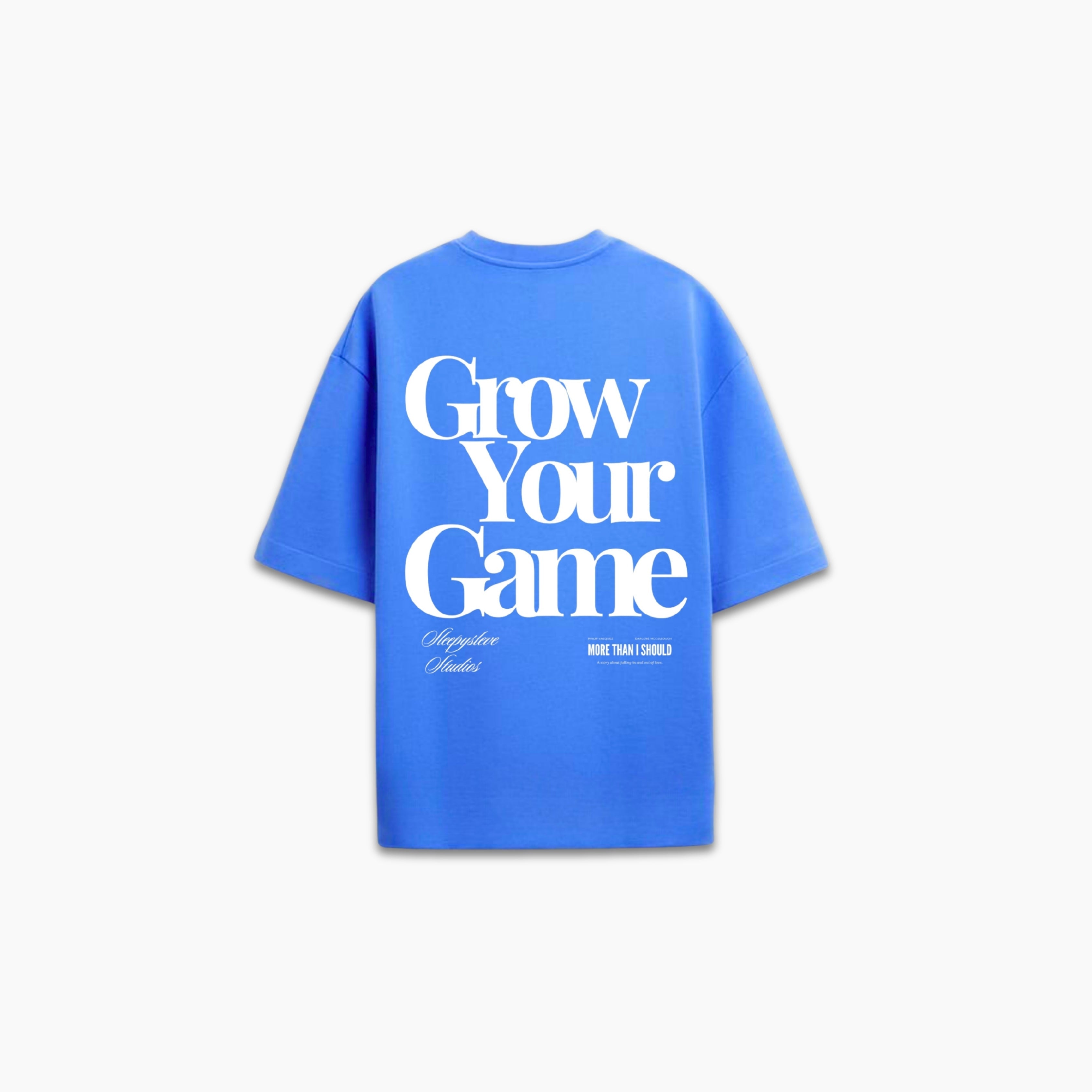 GROW YOUR GAME T-SHIRT (ROYAL BLUE)