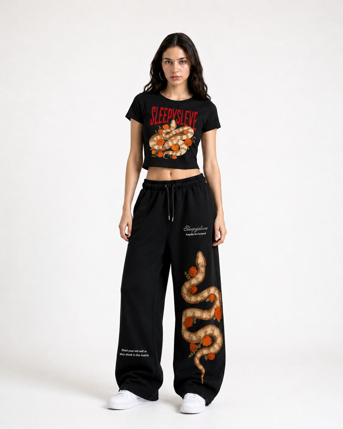 Snakesleve Baby Tee
