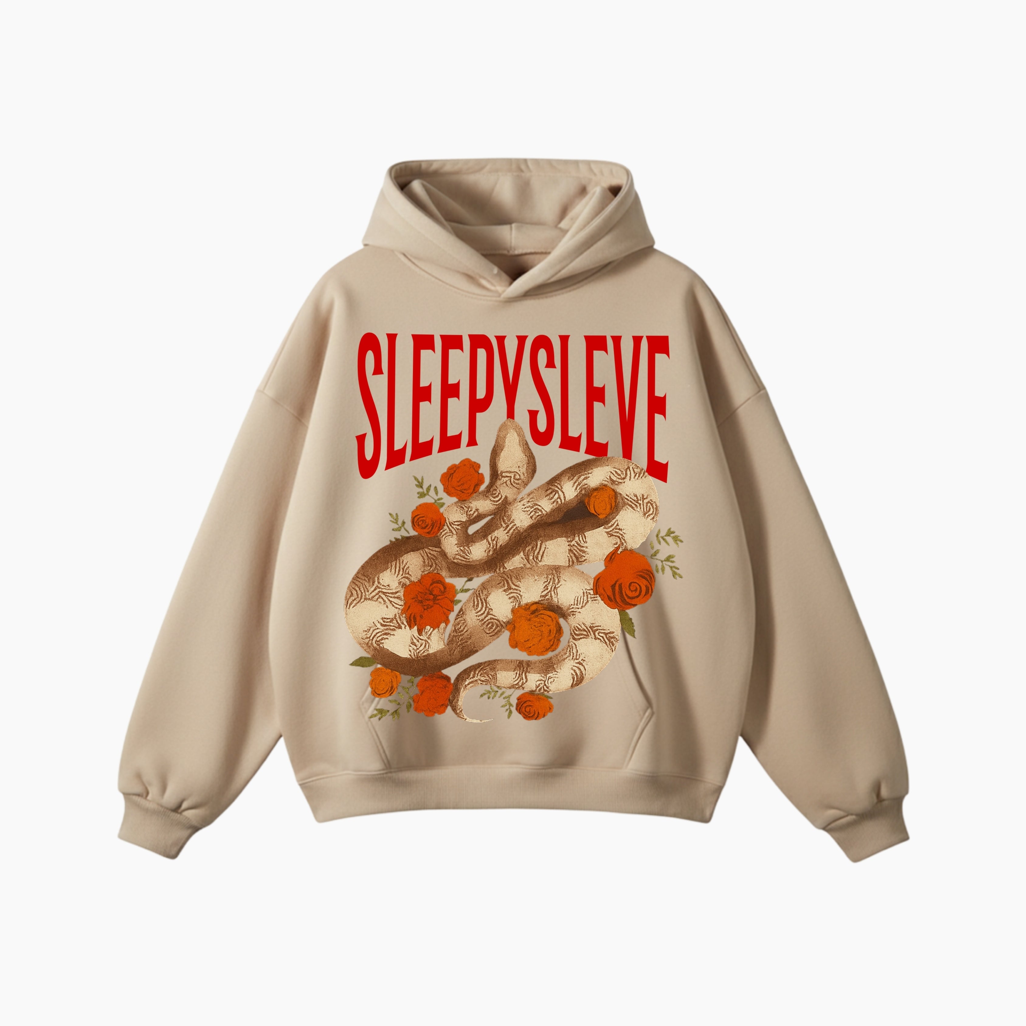 SNAKESLEVE HOODIE (OFF-WHITE)